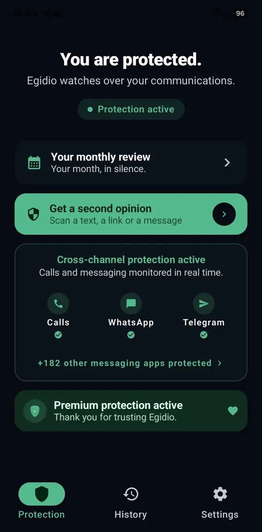 Calls and messaging together.