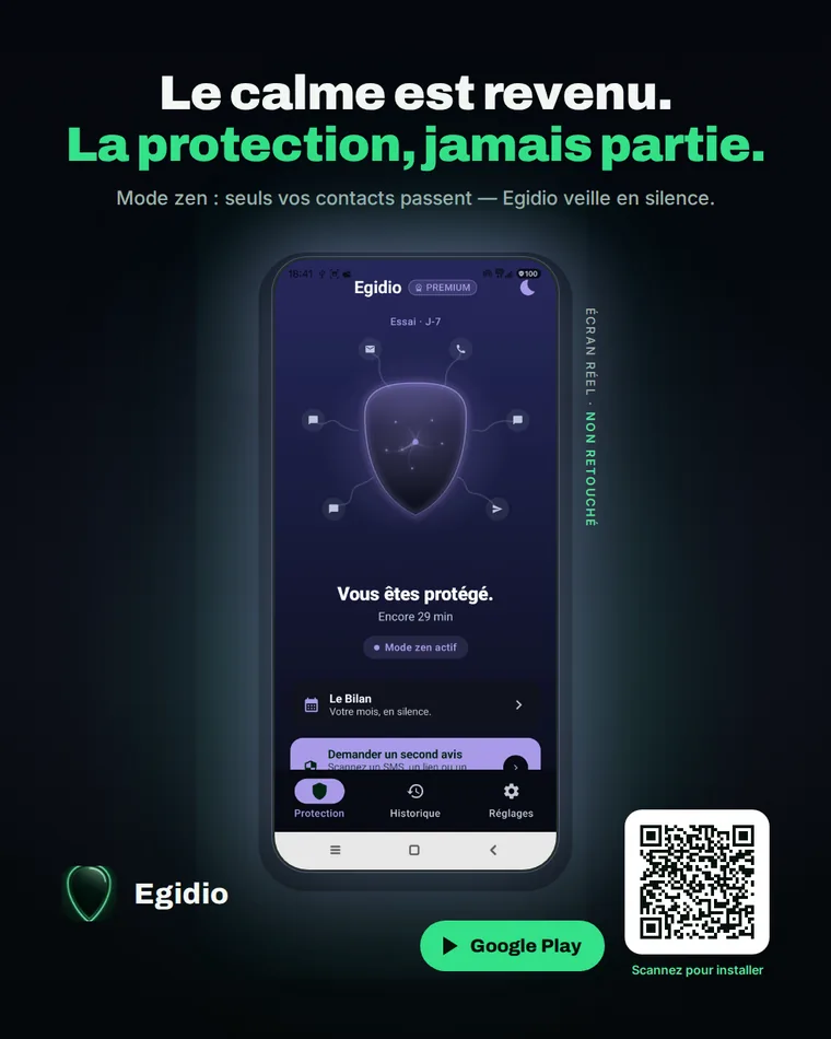 Affiche Egidio — mode zen