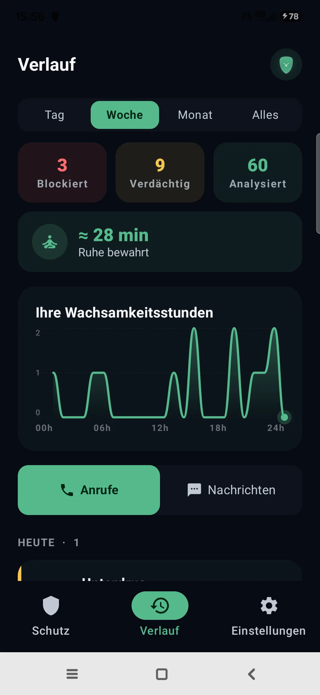 Egidio-Verlauf über mehrere Tage: Blockierungen, Analysen, Wachsamkeitsstunden und bewahrte Ruhe