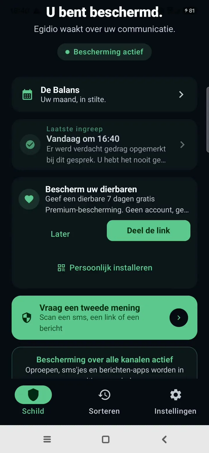Nepbankhelpdesk, tweede scenario